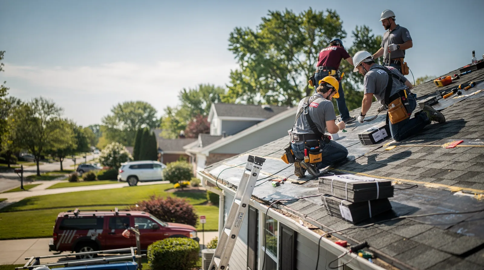 Roof Repair in Valmeyer, IL around you